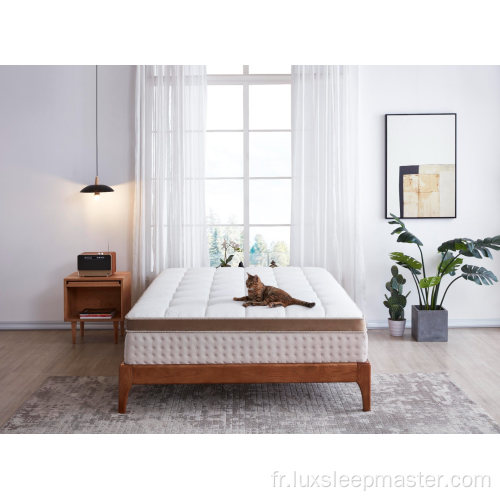 Matelas de lit de meubles de chambre à coucher de haute qualité de prix usine